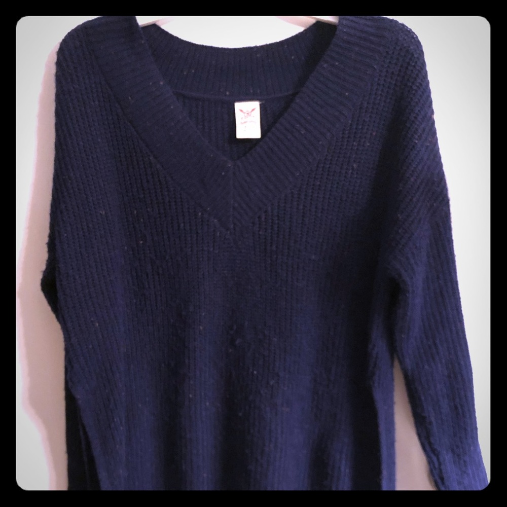 Faded glory blue sweater